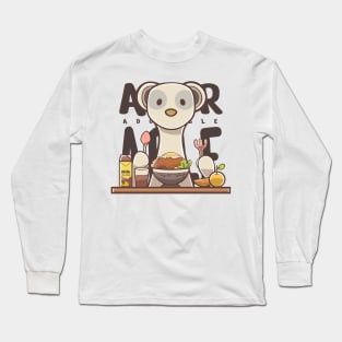 Cute Animal Character Long Sleeve T-Shirt